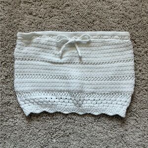 Hollister White Tube Top